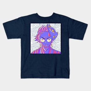 tanjiro the surreal dream Kids T-Shirt